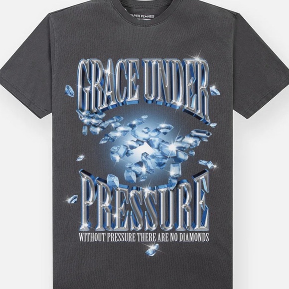 Gray Graphic Tee - Picture 1 of 4